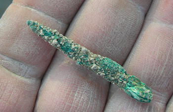 One of the oldest examples of early metallurgy was found at Tel Tsaf in the form of a small awl. Within the southern Levant this find could possibly mark the beginnings of metallurgy.