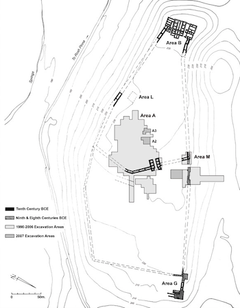 Figure 1: Hazor Upper City Plan