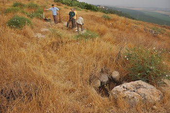 Area M Before Excavation.