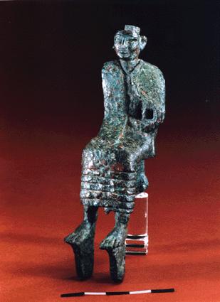 Bronze figurine of a Canaanite nobleman