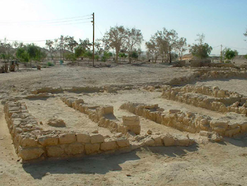  four-room house typical of Israelite settlements in the first millennia BCE